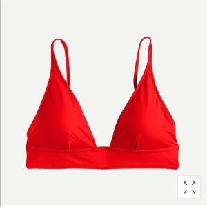 Plunge V-Neck Bikini Top